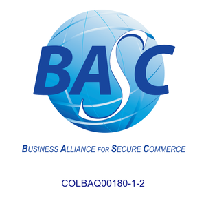 Certificación BASC COLBAQ00180-1-2, Business Alliance for Secure Commerce