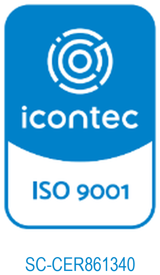 Certificación ICONTEC ISO 9001 SC-CER861340